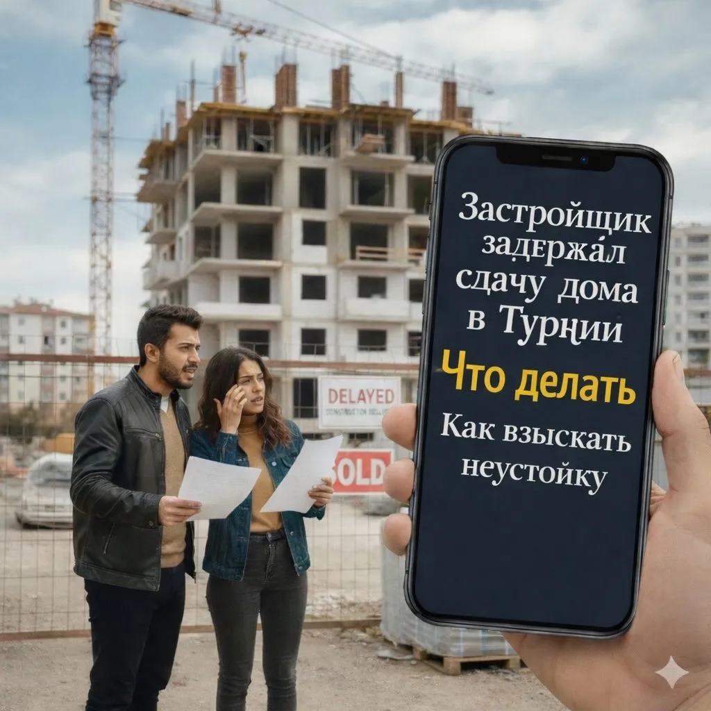 Застройщик задержал сдачу дома в Турции Alim & Partners